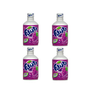 Fanta Uva Japonesa en Lata Metálica, Paquete de 24 Latas de 300ml, 0mg Colesterol, 0g Grasas Trans, Para Atractivo de Etiqueta Limpia, Suministro al por Mayor - Product Image 1