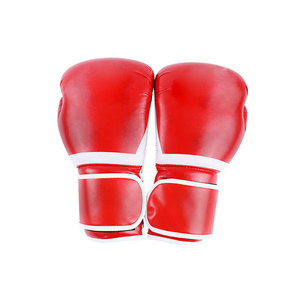 Gants de boxe en cuir noir et jaune, à lacets, pour adultes, pour l'entraînement - Product Image 2