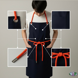 Premium Quality Comfortable <b>Working</b> <b>Aprons</b> High Quality Oem Service Cotton <b>Working</b> <b>Aprons</b> For Sale - Product Image 3
