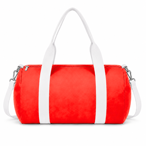 Custom Delta Sigma Theta Sorority Tote <b>bag</b> red and White Embroidered Logo Daily Use Large Capacity Nylon polyester <b>duffel</b> <b>bag</b> - Product Image 3