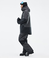 Blouson bomber long à capuche pour homme, imperméable, coupe-vent, respirant, grande taille, logo sur le devant, service OEM