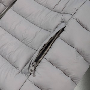 Haut chaud imperméable, coupe-vent et isolant, en tissu tissé doux, à col montant, pour automne-hiver, pliable, pour le quotidien, décontracté et polyvalent, coupe classique - Product Image 5