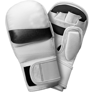 ถุงมือ MMA แบบเปิดนิ้ว บุหนาพิเศษ ซับแรงกระแทก สวมใส่สบาย เหมาะสำหรับการฝึกซ้อมประสิทธิภาพสูง - Product Image 1