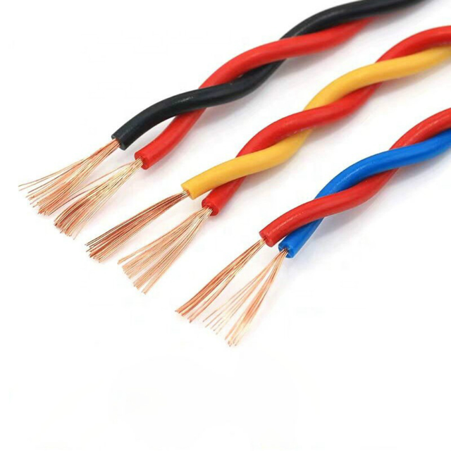 RVS Twisted Pair Electrical Wire 0.5/0.75/1.0/1.5mm² Lighting Speaker Cable, Factory Direct Custom OEM