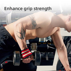 Sangle de musculation personnalisée en coton, antidérapante, réglable, respirante et légère pour la musculation en salle de sport - Product Image 6