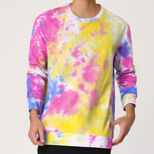 Best Selling <b>Tie</b> <b>Dye</b> Hooded <b>Sweatshirts</b> for Winter Fashion Clothing with Front Logo for Outdoor Use Low Price - Product Image 1