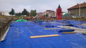 Industrial HDPE Tarpaulin for Concrete Curing Applications - Product Image 1