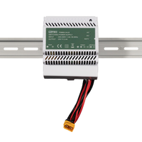 Alimentation sans interruption (ASI) industrielle MiTEC personnalisable 220 VAC sur rail DIN, solution ASI sur rail DIN au lithium-ion 12 V 24 V