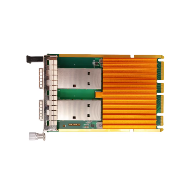 GRT 100G Dual Fiber Port PCI E X16 QSFP28 Ethernet OCP Mezzanine Card GH1102E-OCP-V3.1 with E810-CAM2 Chip