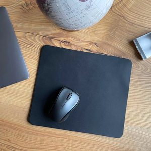 Genuine Leather <b>Mouse</b> Pad Reinforced Stitching Desk Mat Luxury Cowhide Leather Mousepad for Heavy Duty Use LMP-0062 - Product Image 1