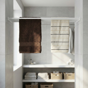 MIT Housewares Toallero Calentador de Hierro Fundido de 4 Barras Montado en Pared, Diseño Moderno, con Recubrimiento en Polvo, para Almacenamiento en el Hogar, Inmobiliarias y Hoteles - Product Image 2