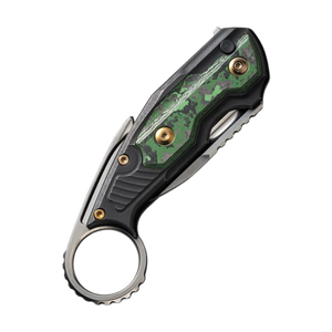 Couteaux pliants durables pour l'extérieur avec un design compact de poche et une lame de coupe de précision pour le camping, la randonnée, la pêche et les voyages - Product Image 5