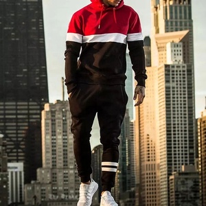 Custom Tracksuits Set Hoodie Sweatshirt Tops Two Piece Men Joggers Suits High Quality Tracksuits - Product Image 5