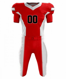 Nuevo Estilo, Uniformes de Fútbol Americano de la Mejor Calidad, Conjuntos Completos Personalizados con Logotipo Sublimado, Pantalones Cortos 100% Poliéster, Tallas Grandes - Product Image 2