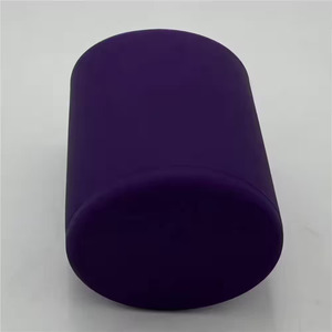 Copa para dados redonda de color morado, diseño minimalista moldeado, duradera para almacenamiento de dados - Product Image 2