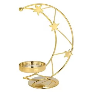 Brass <b>Reindeer</b> Candle Stand <b>Christmas</b> Home Decoration Durable Metal Holder for Holiday Decor - Product Image 4