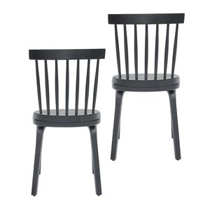 Meravigliose Sedie da Pranzo Windsor in Quercia, Set di 2 per Soggiorno di Villa - Product Image 1