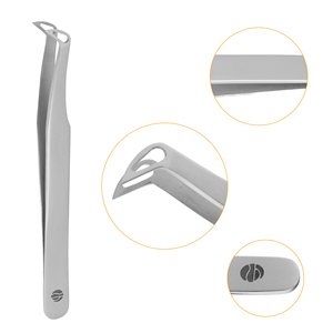 Pinzas para Pestañas Stahlmann Pro Profesionales de Alta Calidad con Logotipo Personalizado, Acero Inoxidable, Lisas y Dentadas, Finas, Duraderas, Agarre Perfecto - Product Image 4