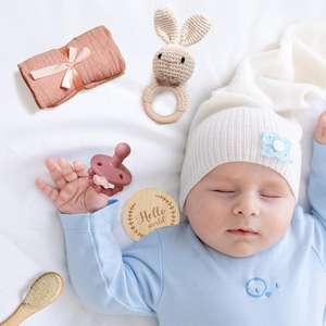 Ensemble <span class=keywords><strong>de</strong></span> Serviettes <span class=keywords><strong>de</strong></span> Bain et Poupées Cadeau Parfait pour Souvenirs <span class=keywords><strong>de</strong></span> <span class=keywords><strong>Naissance</strong></span> Transfrontaliers <span class=keywords><strong>de</strong></span> Bébé d'un Mois - Product Image 4