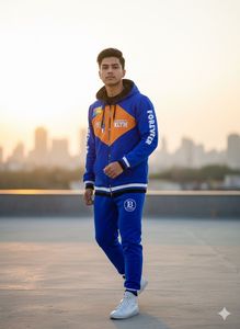 Ensemble de survêtement d'hiver pour hommes fabriqué en Inde, idéal pour les sports de plein air ou les tenues décontractées et le confort quotidien, disponible au prix d'usine - Product Image 6