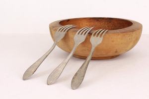 Ensemble de fourchettes à dîner classiques en acier inoxydable, lourdes, pour la restauration et les hôtels - Product Image 1