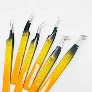 แหนบปลายแหลมสำหรับต่อขนตาปลอมแหนบปลายแหลมทำจากสเตนเลสสตีลคุณภาพสูง - Product Image 1