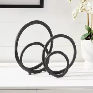 Sculptures Métalliques de Jardin, Statues Décoratives d'Extérieur pour Pelouse, Patio, Entrée de Maison, Hôtel, Complexe Hôtelier, Aménagement Paysager - Product Image 3