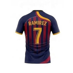 Camiseta de Fútbol Corta Sublimada Personalizada, Transpirable, de Secado Rápido, Antibacteriana, Uniforme de Equipo, Ropa Deportiva MALUZA para Entrenamiento - Product Image 2