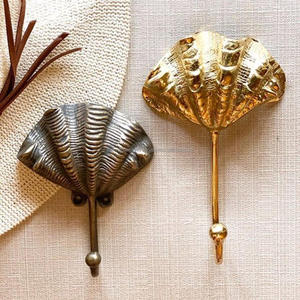 Compre en Línea Juegos de Ganchos Decorativos con Acabado Dorado y Estilo Antiguo, Ganchos de Pared Decorativos para la Sala de Estar, Decoración para el Hogar - Product Image 1