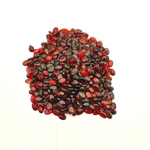 Natural Red <b>Garnet</b> Oval Cut Faceted Loose Gemstone 3MM 5MM <b>Garnet</b> Stone For Jewelry Making Wholesale Bulk Price Supplies - Product Image 2