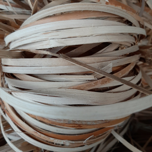 Softened Unbleached Softened Rattan <b>Ribbon</b> Cane Peel 2mm 2.5mm Width Rattan Outer Skin for Furniture Material Large Quantity - Product Image 6