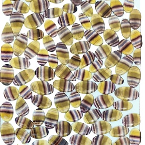 Lote al por Mayor de Piedras de Fluorita 100% Naturales de Alta Calidad, Cabujones de Piedras Preciosas Sueltas Coloridas para Joyería Curativa. - Product Image 1