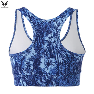 Soutien-gorge de sport pour femme de qualité supérieure, impression numérique par sublimation, personnalisable, push-up, yoga, fitness, respirant, soutien-gorge de sport uni - Product Image 2