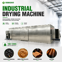 Déshydrateur Commercial Industriel 1000-2000kg pour Aliments, Barbecue, Granulés d'Aliments Séchés, Poivre Blanc, Épices et Herbes