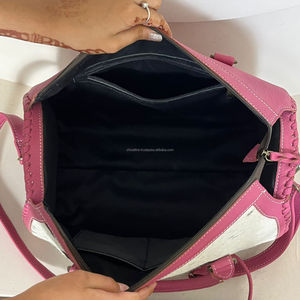 Nouveau Sac Bandoulière Tendance 2026 en Cuir Véritable Designer Hair_on_Hide, Sac Élégant à Motif Premium avec Concho Turquoise, Sac de Voyage - Product Image 4