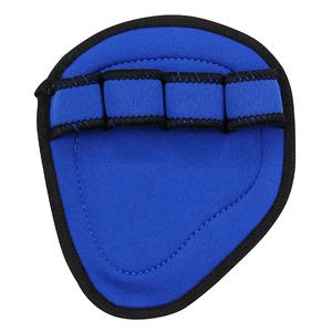 Fitness Weightlifting <b>Bar</b> Grip <b>Pads</b> Unisex Non-Slip Chiba Grip <b>Pads</b> for Weightlifting Full Palm Protection Grips for Gym Workout - Product Image 2