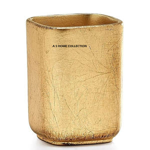 Porte-brosse à dents couleur or rose, en acier inoxydable, métal brillant poli, pour la salle de bain et les accessoires d'hôtels - Product Image 5