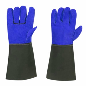 CAPTAIN INDUSTRY, Nuevos Guantes de Soldadura de Cuero Vacuno Hechos a Medida, con Logotipo, Antideslizantes, Impermeables, de Dedo Completo, para Uso en Exteriores - Product Image 6