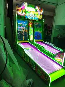 เครื่องเกมโบว์ลิ่งซอมบี้ 2 ผู้เล่น รุ่นนิทโต้ อาร์เคด |   หน้าจอ HD ขนาด 50 นิ้วคู่ 2PL เกมวิดีโอบอลลิ่งแลกตั๋ว - Product Image 4