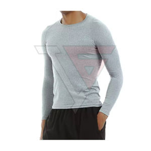 T-shirt d'entraînement pour hommes, extensible et respirant, pour la salle de sport - Product Image 5