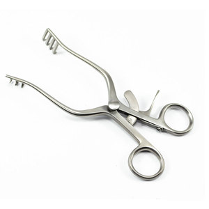 Retractor Premium de Acero Inoxidable de Grado Quirúrgico, Retractor de Heridas Autoestático Weitlaner con Puntas Afiladas y Obtusas - Product Image 5