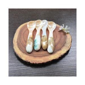 Natural <b>Shell</b> Spoon Mother Of Pearl Spoon Coffee Spoon Dessert Spoon Kitchen Tableware Vietnam Supplier - Product Image 2