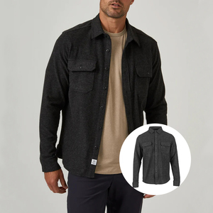 Chemises d'extérieur haut de gamme pour hommes : la mode outdoor la plus demandée, style urbain, chemise boutonnée pour hommes - Product Image 1