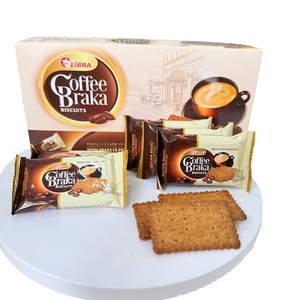 Supersale Best Price 150g Coffee Crackers Crunchy <b>Biscuit</b> Snack ODM Vietnam Factory Directly - Product Image 2