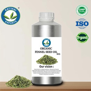 Natural Certified Organic <b>Sweet</b> Fennel Essential Oil Foeniculum Vulgare Oil Steam Distilled Oil- For Herbal Product Formulations - Product Image 5