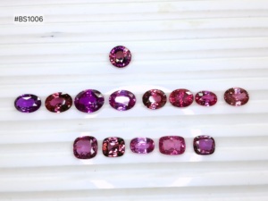 Saphir rose véritable de qualité supérieure, provenant de Madagascar, chauffé, taille libre, rose vibrant, lot de 14 pierres, 32,69 ct, pierres précieuses en vrac de haute qualité - Product Image 2