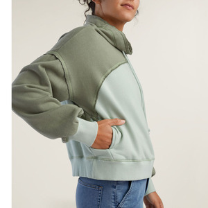 Women custom <b>Mock</b> <b>Neck</b> <b>Top</b> Slim Fit Long Sleeve Soft Comfortable Wear - Product Image 5