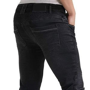 กางเกงยีนส์ทรงตรงผู้ชายสไตล์คลาสสิก ลำลอง สตรีทแฟชั่น ทรงเข้ารูป สีฟ้าฟอก ซัมเมอร์/วินเทอร์ ระบายอากาศได้ดี ดีไซน์เรโทร - Product Image 4