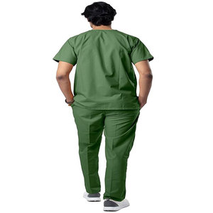Elegante uniforme de hospital personalizado enfermera Scrub Color sólido médico señoras enfermera uniforme conjunto - Product Image 4