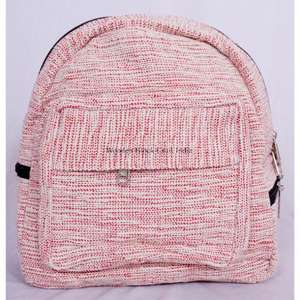 Bolsa de Cáñamo de Alta Calidad, Ecológica, 100% Pura, para Uso Diario, Mochila de Cáñamo, de Proveedor Mayorista Indio - Product Image 1
